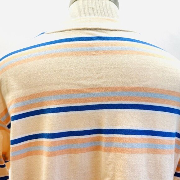 NWT SO Juniors Long Sleeve Pullover Round Neck Striped Mulit-Colored Shirt Sz XS - Picture 7 of 12